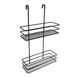 druciana-polka-lazienkowa-zawieszana-pod-prysznic-czarna-loft-nowoczesna
