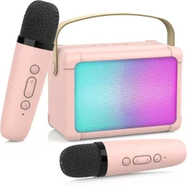 zestaw-przenosny-do-karaoke-glosnik-mikrofony-rozne-glosy-dla-dzieci-led