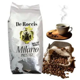 kawa-ziarnista-de-roccis-milano-prestige-1kg-arabica-100percent-wlochy