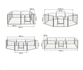 kojec-segmentowy-dla-psow-80cm-x-60cm-x-8-paneli-czarny-80cm-x-60cm-x-8