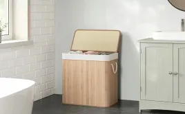 kosz-wolnostojacy-na-pranie-z-bambusa-150l-naturalny-3-przegrodki