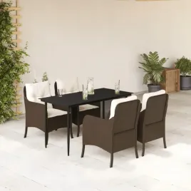 vidaxl-5-cz-zestaw-mebli-ogrodowych-z-poduszkami-brazowy-polirattan