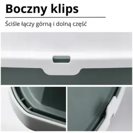 kuweta-dla-kota-z-wysoka-ramka-szara-lopatka-gratis-leo