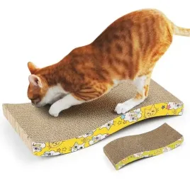 drapak-dla-kota-legowisko-kartonowy-lodka-45cm-wygodny-stabilny-ekologiczny