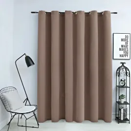 vidaxl-zaslona-zaciemniajaca-z-metalowymi-kolkami-taupe-290x245-cm