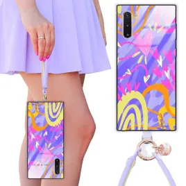 etui-do-samsung-note-10-case-z-polyskiem-orsmycz-gumaor-fioletor-dziewczece-wz