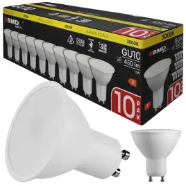10x-zarowka-led-gu10-5w-45w-450lm-3000k-mocna-nie-mruga-ciepla