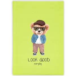 kalendarz-ksiazkowy-2026-look-good-everyday-seledynowy-planer-prezent-wzory