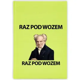 kalendarz-ksiazkowy-2026-raz-pod-wozem-raz-pod-wozem-seledynowy-prezent-wz