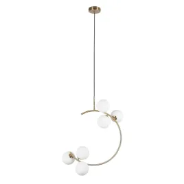 lampa-sufitowa-wiszaca-zlota-6-kul-szklane-mleczne-zyrandol-plafon