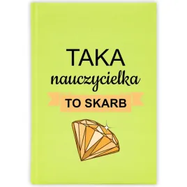 kalendarz-ksiazkowy-2026-taka-nauczycielka-to-skarb-seledynowy-prezent-wz