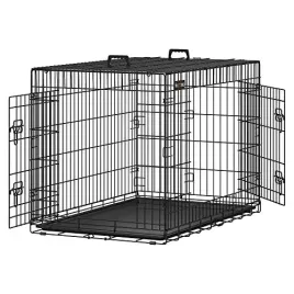 klatka-dla-psa-skladana-107-cm-2-drzwi-xl-czarna-ppd42h-lumarko