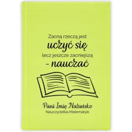 kalendarz-ksiazkowy-2026-zacna-rzecza-jest-nauczac-imie-seledynowy-wzory