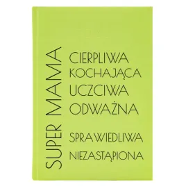 kalendarz-ksiazkowy-a5-2026-seledynowy-planer-dzienny-dla-mamy-super-mama
