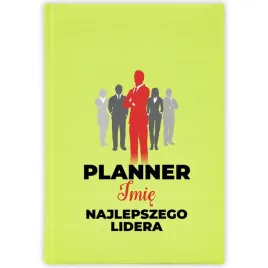 kalendarz-ksiazkowy-2026-planer-najlepszego-lidera-seledynowy-prezent-wzory