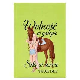 kalendarz-ksiazkowy-a5-2026-seledynowy-planer-dla-koniary-wolnosc-w-galopie