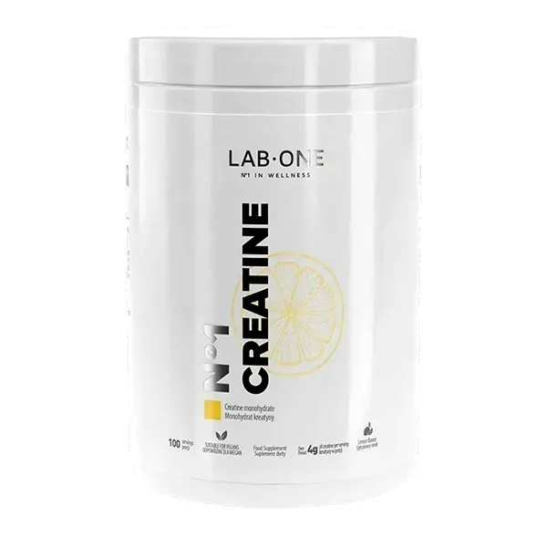 LAB ONE Creatine Kreatyna Monohydrat Kreatyny Cytrynowa w proszku 500g