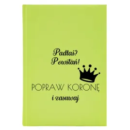 kalendarz-ksiazkowy-a5-2026-seledynowy-do-pracy-popraw-korone-i-zasuwaj-wz