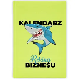 kalendarz-ksiazkowy-2026-kalendarz-rekina-biznesu-seledynowy-prezent-wzory
