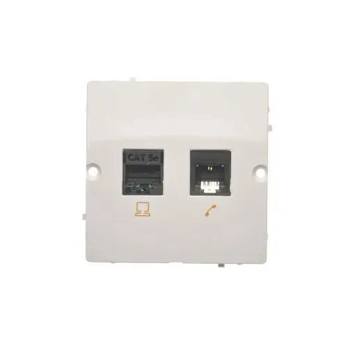 simon-basic-gniazdo-komputerowe-rj45-kat-5e-telefoniczne-rj12-biale
