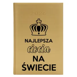 kalendarz-ksiazkowy-a5-2026-zloty-planer-dzienny-dla-cioci-najlepsza-ciocia