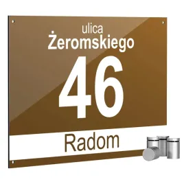 numer-na-dom-tabliczka-adresowa-z-numerem-radom-brazowy-32x21-4-dystanse