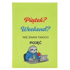 kalendarz-ksiazkowy-a5-2026-seledynowy-planer-do-pracy-piatek-weekend-wz