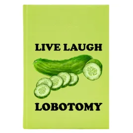 kalendarz-ksiazkowy-a5-2026-seledynowy-dla-kolezanki-live-laugh-lobotomy-wz