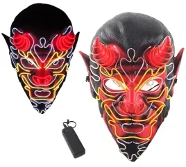 maska-led-swiecaca-diabel-rogi-halloween-karnawal