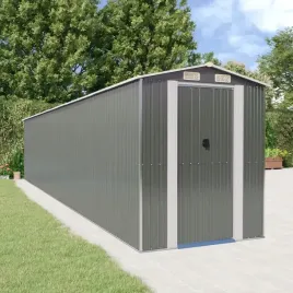 vidaxl-szopa-ogrodowa-jasnoszara-192x1021x223-cm-stal-galwanizowana