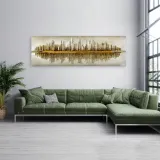 obraz-3d-loft-miasto-145x55-cm-stan-nowy