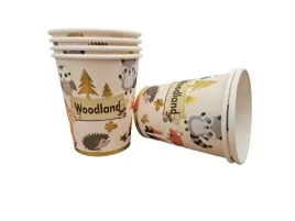 kubeczki-urodzinowe-zwierzatka-lesne-urodziny-przyjecie-dla-dzieci-6-szt