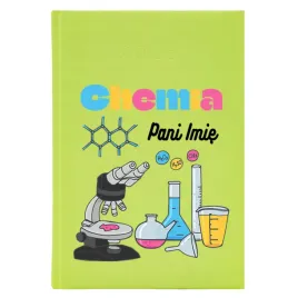 kalendarz-a5-2026-seledynowy-dla-nauczycielki-chemi-chemia-pani-imie-wz