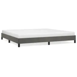vidaxl-rama-lozka-bez-materaca-ciemnoszara-200x200-cm-aksamitna