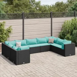 vidaxl-9-cz-zestaw-wypoczynkowy-do-ogrodu-poduszki-czarny-rattan-pe