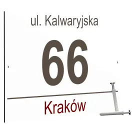 numer-na-dom-tabliczka-adresowa-z-numerem-krakow-brazowy-32x21-2-kolki