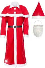 stroj-przebranie-swietego-mikolaja-kostium-czapka-broda-pasek-kamizelka-5x