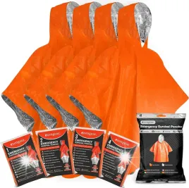 4x-ponczo-przeciwdeszczowe-peleryna-termiczna-survivalowa-na-biwak-zestaw