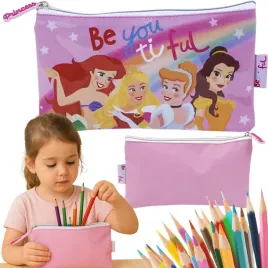 piornik-saszetka-kosmetyczka-ksiezniczki-disney-a-ariel-bella-duzy-24-15-cm