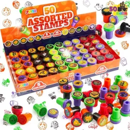 50x-stemple-na-halloween-stempelki-ozdobne-zestaw-dla-dzieci-samo-tuszujace