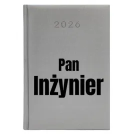 kalendarz-ksiazkowy-a5-2026-srebrny-planer-dzienny-prezent-dla-pan-inzynier