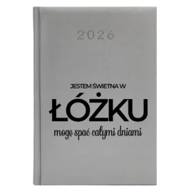 kalendarz-ksiazkowy-a5-2026-srebrny-planer-dla-lenia-jestem-swietna-w-lozku