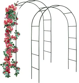 pergola-ogrodowa-2x-luk-do-roslin-pnacych-zielony-240x140x38-cm-dekoracja