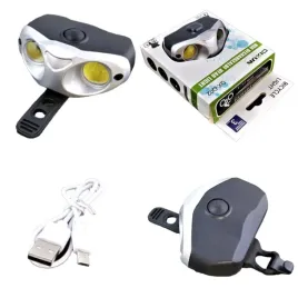 akumulatorowa-lampka-rowerowa-przednia-2xcob-na-kierownice-usb-mtb-szosowy