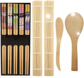 zestaw-do-robienia-sushi-diy-9x-bambus-paleczki-rolki-maty-rollowanie-sushi