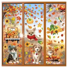 93x-naklejki-na-okno-jesien-jesienne-na-szybe-liscie-ozdoby-samoprzylepne