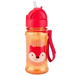 skip-hop-bidon-tritanowy-ze-slomka-rurka-dla-dzieci-lis-355-ml