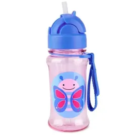 skip-hop-bidon-tritanowy-ze-slomka-dla-dzieci-motyl-355-ml