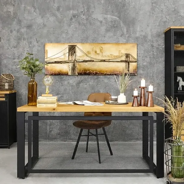 obraz-3d-loft-most-160x55-cm-szerokosc-produktu-160-cm