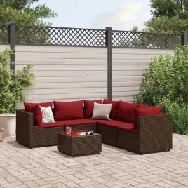 vidaxl-6-cz-zestaw-wypoczynkowy-do-ogrodu-poduszki-brazowy-rattan-pe